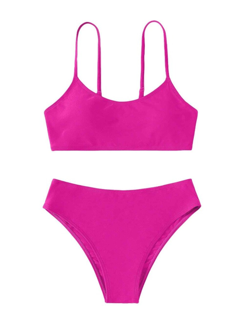 Girl's 2 Piece High Waisted Bikini N7947